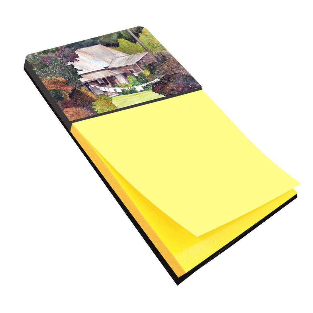 Wash Day Watercolor Sticky Note Holder Refillable Dispenser Desk Accessory 3x3 Pad Gift