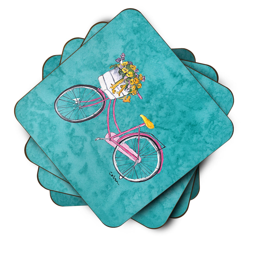 Welcome to the Trailer Foam Coasters Set of 4 Cup Coasters for Indoor Outdoor, Tabletop Protection, Anti Slip, Mouse pad Material