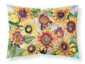 Sunflowers Standard Pillowcase Lightweight Super Soft Easy Care Decorative Artwork Pillowcase, Standard