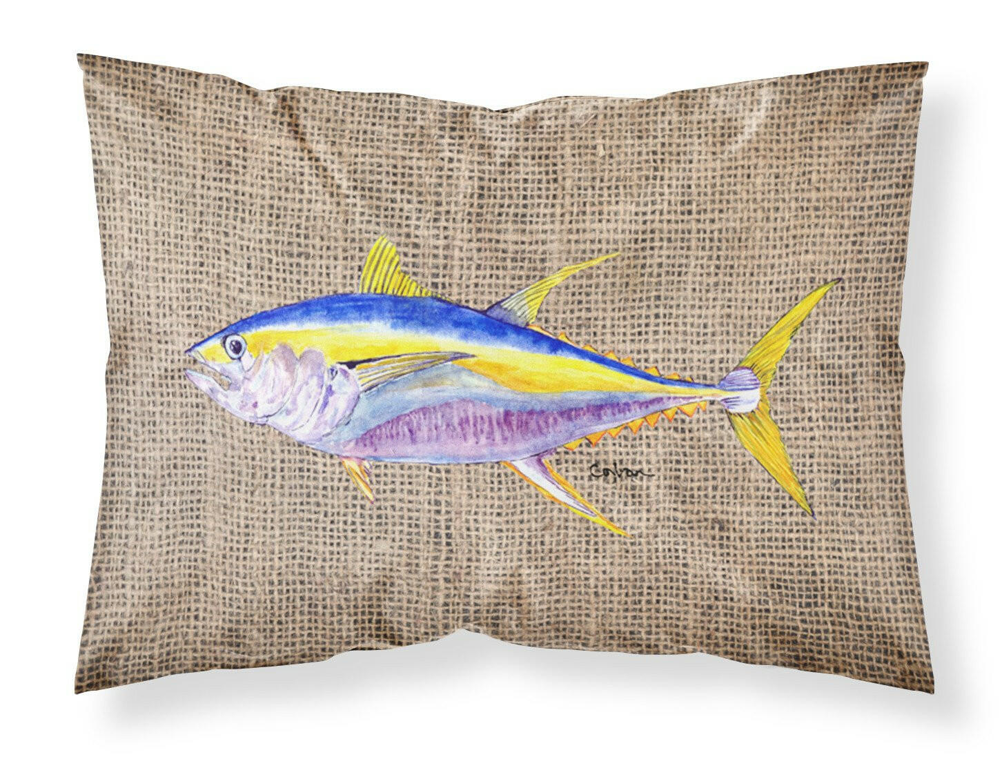 Fish - Tuna Standard Pillowcase Lightweight Super Soft Easy Care Decorative Artwork Pillowcase, Standard