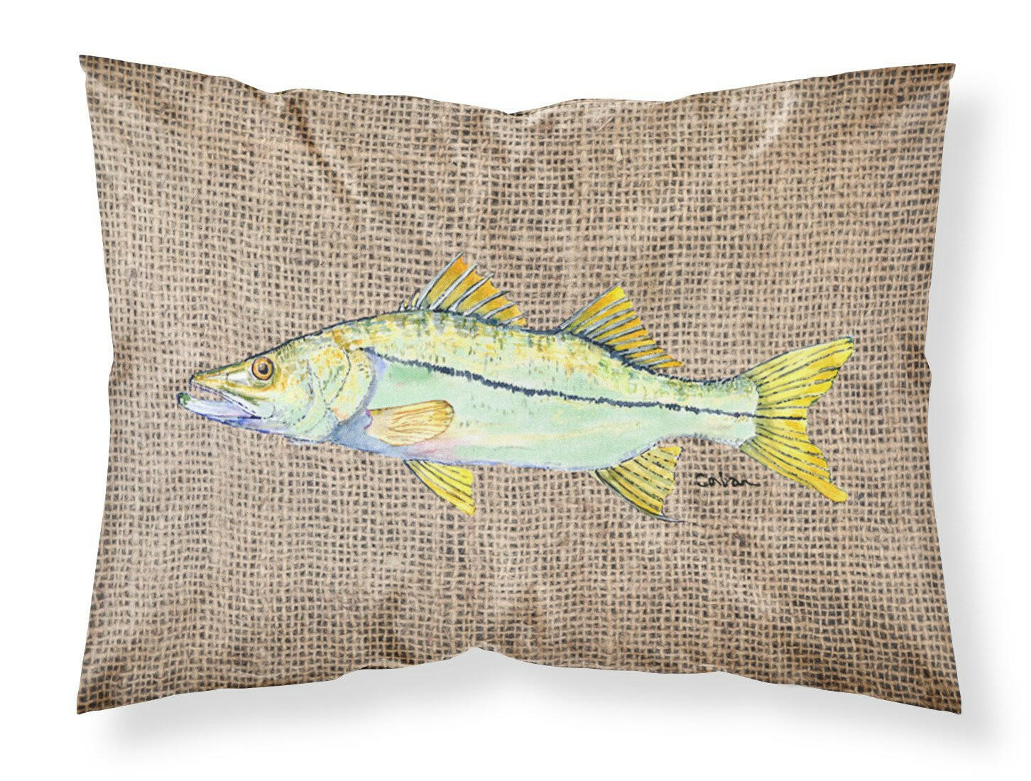 Fish - Snook Standard Pillowcase Lightweight Super Soft Easy Care Decorative Artwork Pillowcase, Standard