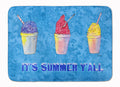 Snowballs and Snowcones Memory Foam Kitchen Mat Machine Washable Anti-Fatigue Cushion Comfort Bath or Kitchen Rug
