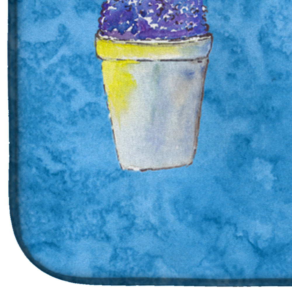 Snowballs and Snowcones Dish Drying Mat Absorbent Dish Drying Mat Pad for Kitchen Counter Dish Drainer Mat for Countertop, 14 x 21", Multicolor