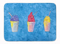 Snowballs and Snowcones Memory Foam Kitchen Mat Machine Washable Anti-Fatigue Cushion Comfort Bath or Kitchen Rug