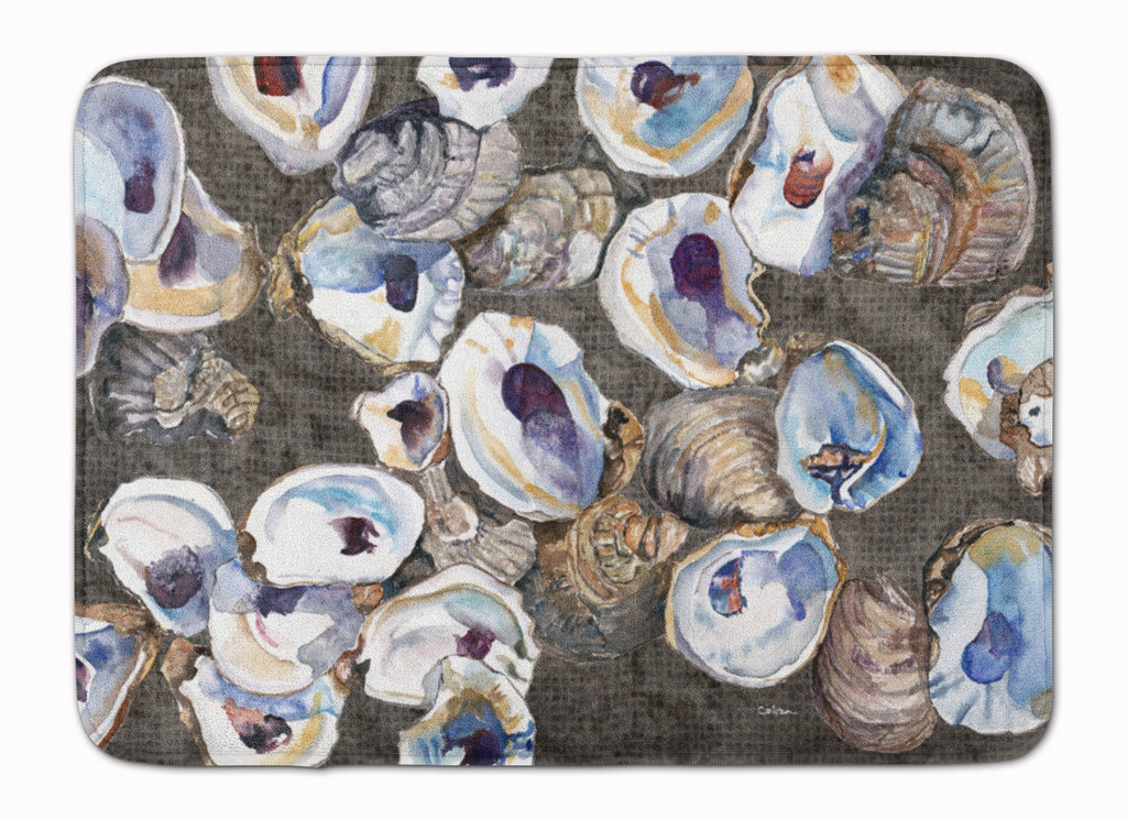 Oysters Memory Foam Kitchen Mat Machine Washable Anti-Fatigue Cushion Comfort Bath or Kitchen Rug