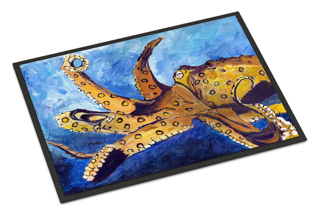 Octopus Doormat Indoor Outdoor 24H X 36W Front Door Mat Rugs for Entryway, Non Slip Washable Low Pile,