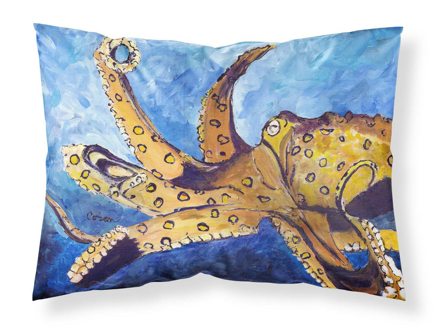 Octopus Standard Pillowcase Lightweight Super Soft Easy Care Decorative Artwork Pillowcase, Standard