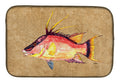 Hog Snapper Dish Drying Mat Absorbent Dish Drying Mat Pad for Kitchen Counter Dish Drainer Mat for Countertop, 14 x 21", Multicolor