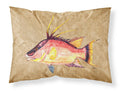 Hog Snapper Standard Pillowcase Lightweight Super Soft Easy Care Decorative Artwork Pillowcase, Standard