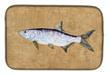Tarpon Dish Drying Mat Absorbent Dish Drying Mat Pad for Kitchen Counter Dish Drainer Mat for Countertop, 14 x 21", Multicolor