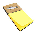 Tarpon Watercolor Sticky Note Holder Refillable Dispenser Desk Accessory 3x3 Pad Gift
