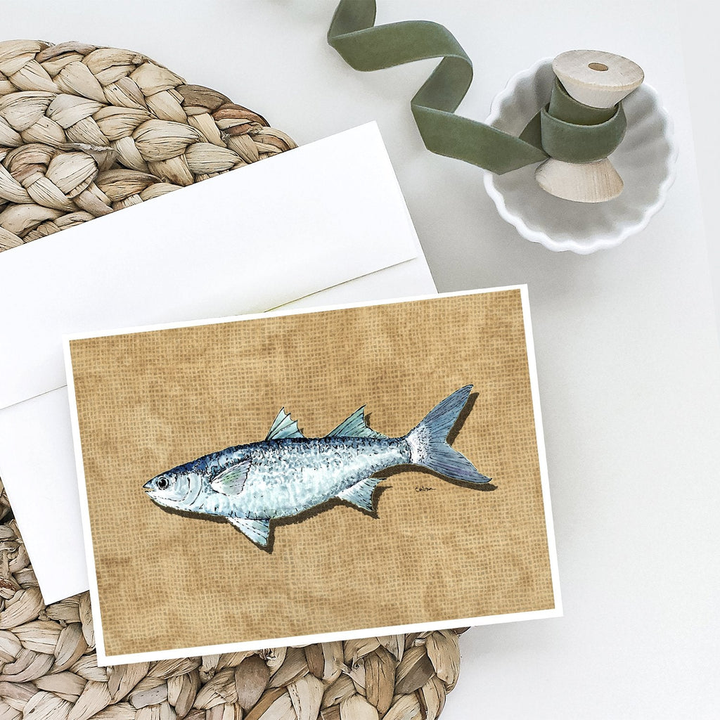 Mullet Greeting Cards Pack of 8 Blank Cards with Envelopes Whimsical A7 Size 5x7