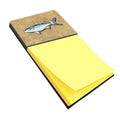 Mullet Watercolor Sticky Note Holder Refillable Dispenser Desk Accessory 3x3 Pad Gift