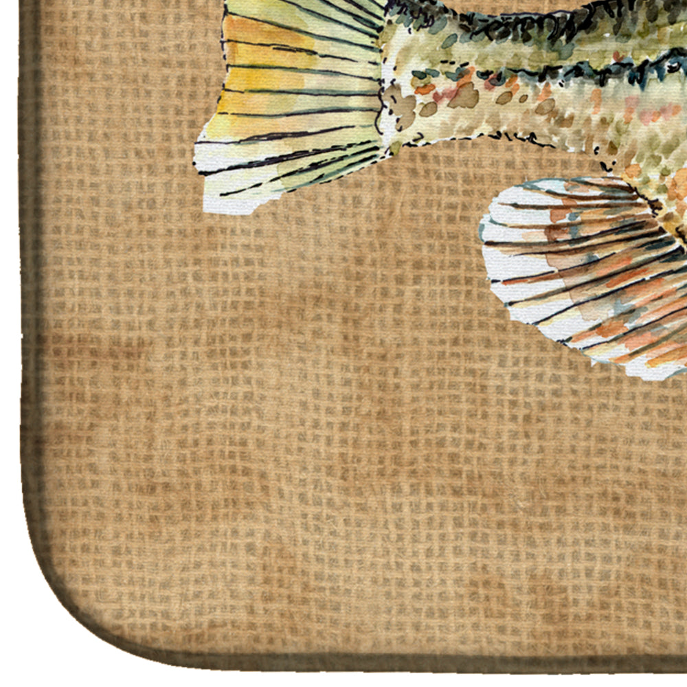 Croppie Dish Drying Mat Absorbent Dish Drying Mat Pad for Kitchen Counter Dish Drainer Mat for Countertop, 14 x 21", Multicolor