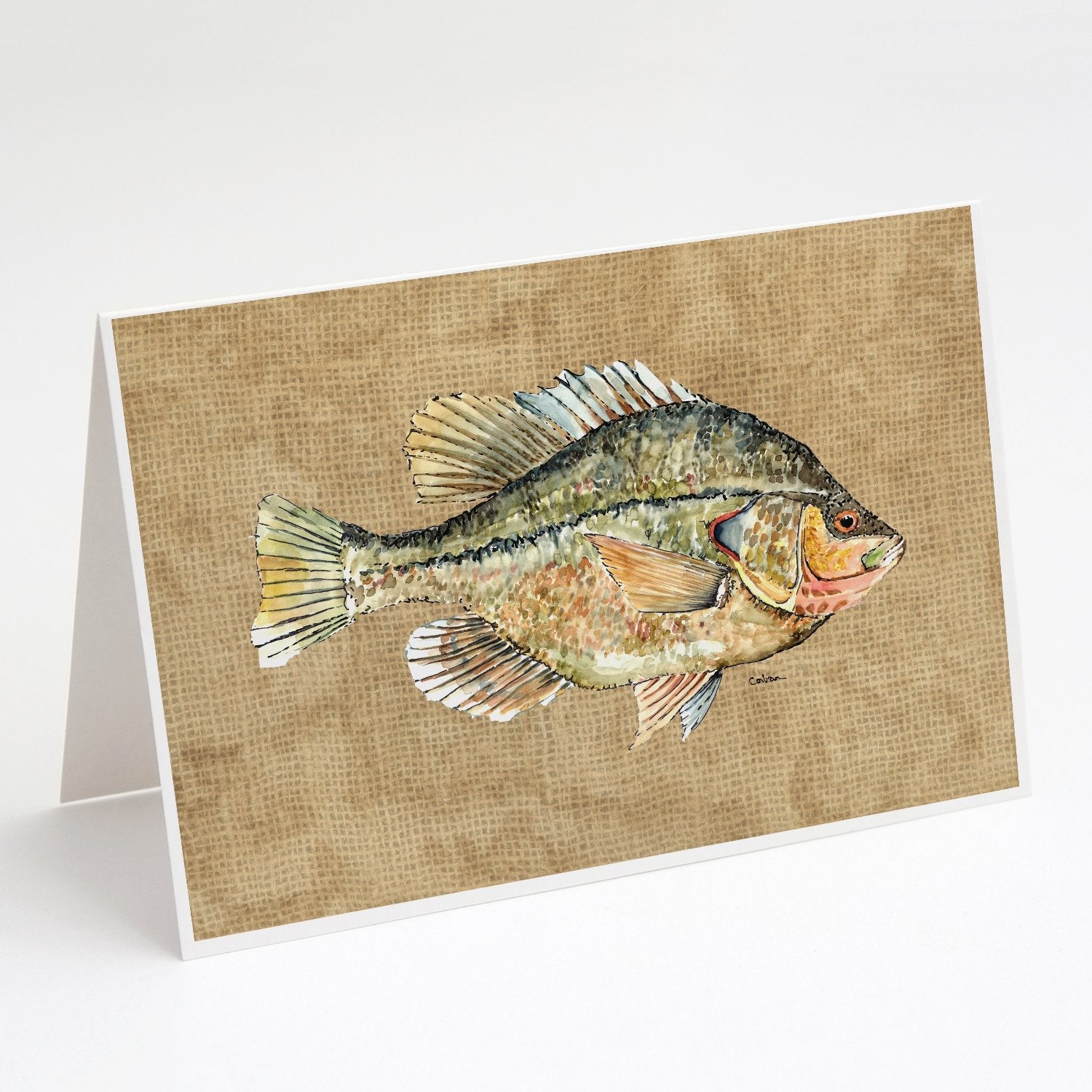 Croppie Greeting Cards Pack of 8 Blank Cards with Envelopes Whimsical A7 Size 5x7