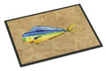 Dolphin Mahi Mahi Doormat Indoor Outdoor 18H X 27W Front Door Mat Rugs for Entryway, Non Slip Washable