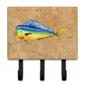 Dolphin Mahi Mahi Leash or Key Holder Wall Hooks, Coat Rack Wall Mount, for Hanging Keys, Towels, Aprons, Leashes