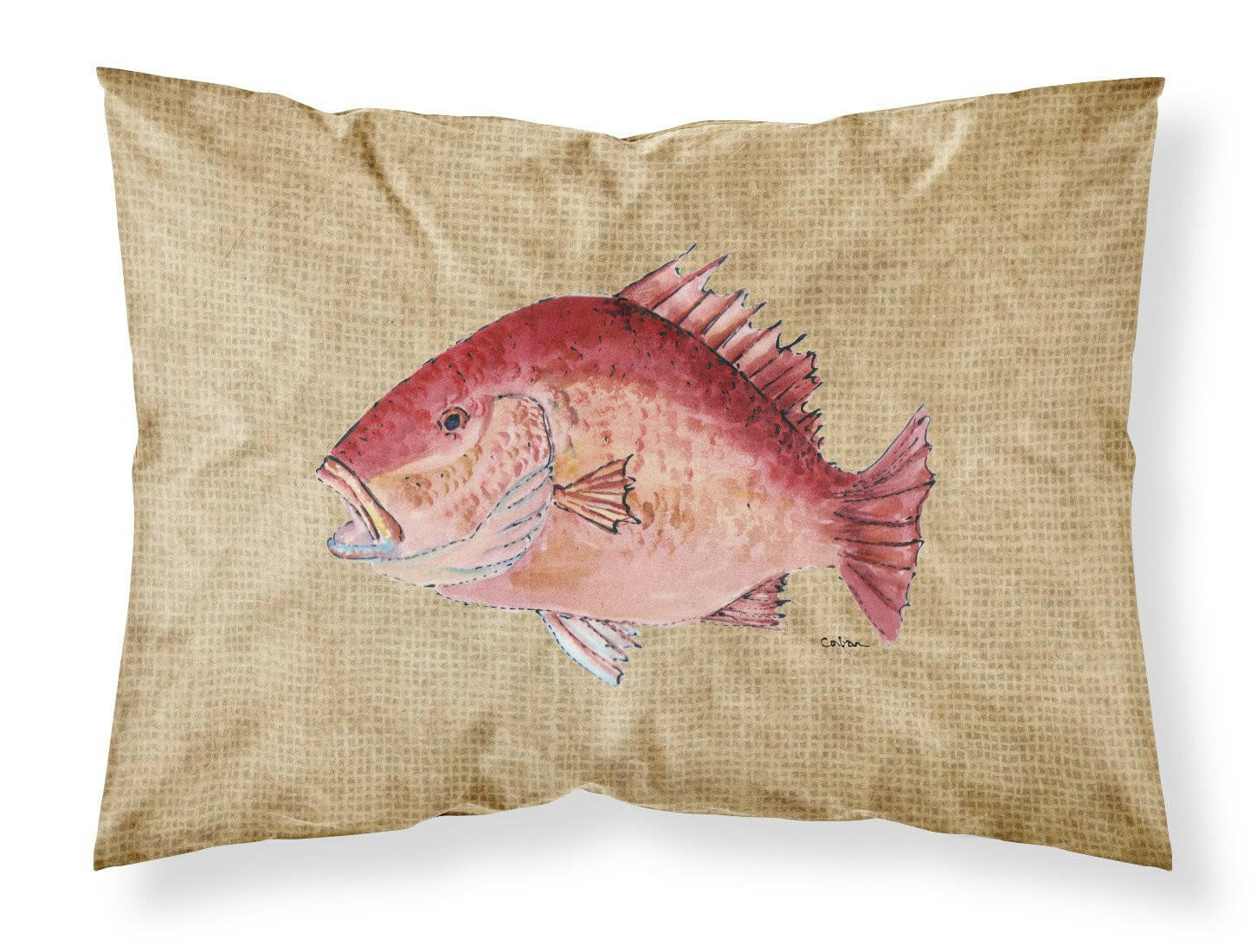 Strawberry Snapper Standard Pillowcase Lightweight Super Soft Easy Care Decorative Artwork Pillowcase, Standard