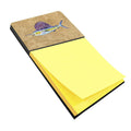 Swordfish Watercolor Sticky Note Holder Refillable Dispenser Desk Accessory 3x3 Pad Gift