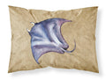 Stingray Standard Pillowcase Lightweight Super Soft Easy Care Decorative Artwork Pillowcase, Standard