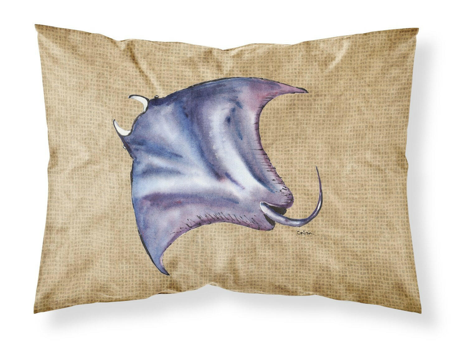 Stingray Standard Pillowcase Lightweight Super Soft Easy Care Decorative Artwork Pillowcase, Standard