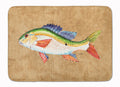 Rainbow Trout Memory Foam Kitchen Mat Machine Washable Anti-Fatigue Cushion Comfort Bath or Kitchen Rug