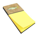 Snook Watercolor Sticky Note Holder Refillable Dispenser Desk Accessory 3x3 Pad Gift