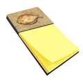 Flounder Watercolor Sticky Note Holder Refillable Dispenser Desk Accessory 3x3 Pad Gift