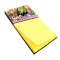 Gumbo and Potato Salad Watercolor Sticky Note Holder Refillable Dispenser Desk Accessory 3x3 Pad Gift