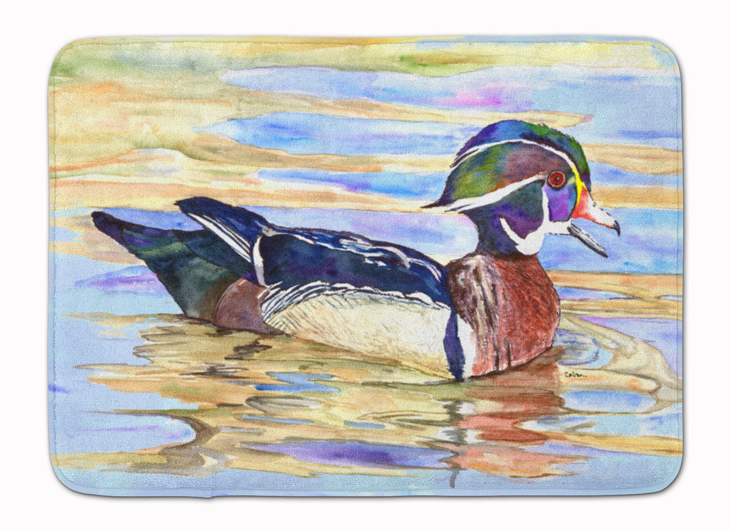 Wood Duck Memory Foam Kitchen Mat Machine Washable Anti-Fatigue Cushion Comfort Bath or Kitchen Rug
