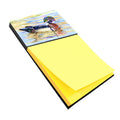 Wood Duck Watercolor Sticky Note Holder Refillable Dispenser Desk Accessory 3x3 Pad Gift