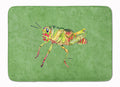 Grasshopper on Avacado Memory Foam Kitchen Mat Machine Washable Anti-Fatigue Cushion Comfort Bath or Kitchen Rug