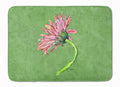 Gerber Daisy Pink Memory Foam Kitchen Mat Machine Washable Anti-Fatigue Cushion Comfort Bath or Kitchen Rug