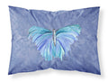 Butterfly on Slate Blue Standard Pillowcase Lightweight Super Soft Easy Care Decorative Artwork Pillowcase, Standard