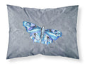 Butterfly on Gray Standard Pillowcase Lightweight Super Soft Easy Care Decorative Artwork Pillowcase, Standard