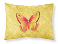 Butterfly on Yellow Standard Pillowcase Lightweight Super Soft Easy Care Decorative Artwork Pillowcase, Standard