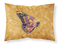 Butterfly on Gold Standard Pillowcase Lightweight Super Soft Easy Care Decorative Artwork Pillowcase, Standard