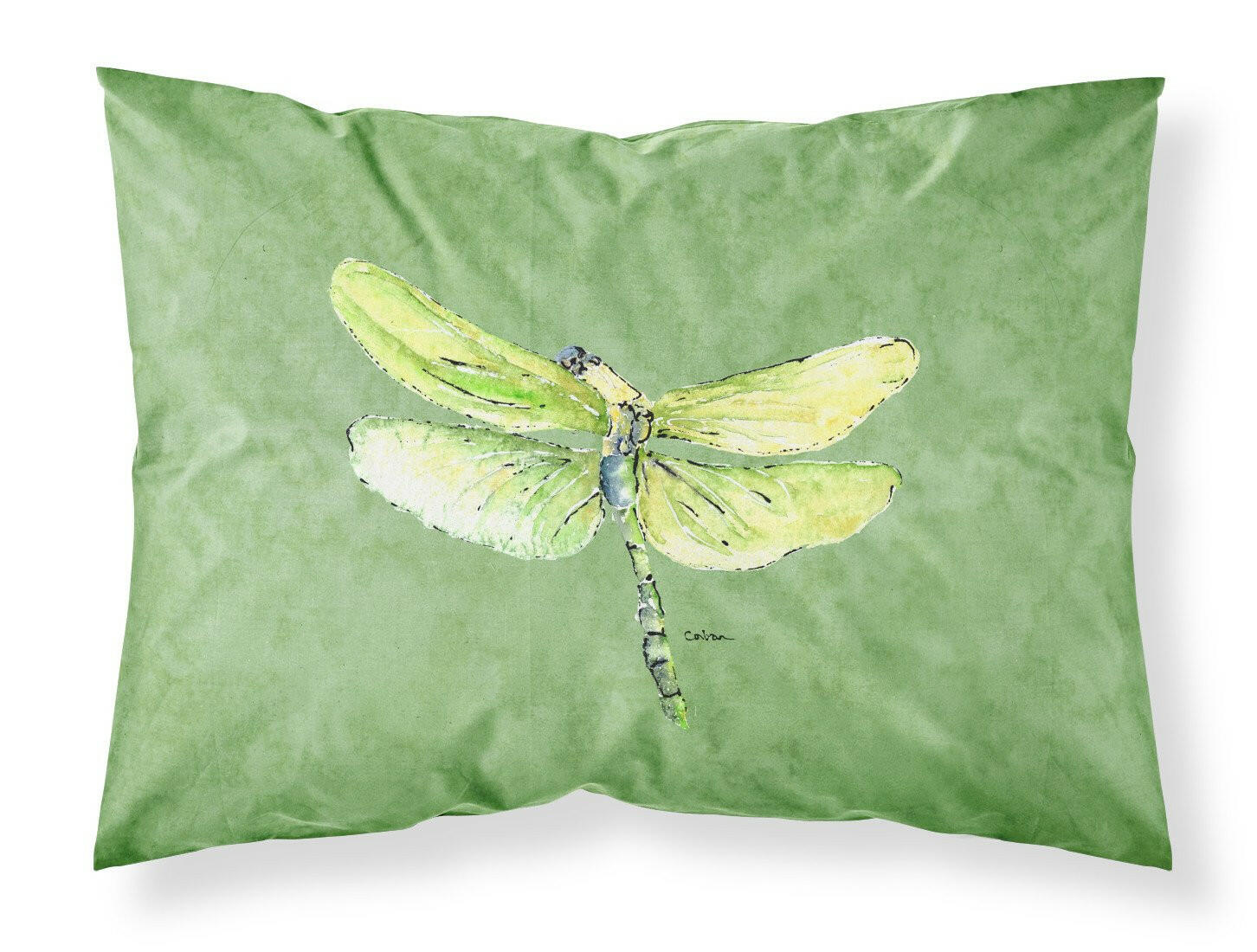 Dragonfly on Avacado Standard Pillowcase Lightweight Super Soft Easy Care Decorative Artwork Pillowcase, Standard