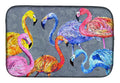 Flamingo Six Senses Dish Drying Mat Absorbent Dish Drying Mat Pad for Kitchen Counter Dish Drainer Mat for Countertop, 14 x 21", Multicolor