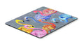 Flamingo Six Senses Mouse Pad, Heat Resistant Trivet Hot Pad , Non Slip Rubber Desk Mat, Kitchen Counter Protector, Home Office Decor Gift