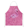 Flamingo on Pink Apron Cooking Kitchen Server Baking Crafts Gardening for Adult Women Men, Unisex, Large, Multicolor