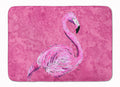 Flamingo on Pink Memory Foam Kitchen Mat Machine Washable Anti-Fatigue Cushion Comfort Bath or Kitchen Rug