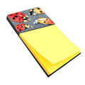 Lady Bug Multiple Watercolor Sticky Note Holder Refillable Dispenser Desk Accessory 3x3 Pad Gift