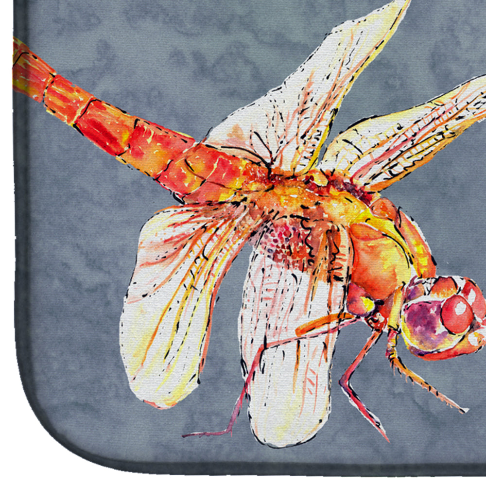 Dragonfly Times Three Dish Drying Mat Absorbent Dish Drying Mat Pad for Kitchen Counter Dish Drainer Mat for Countertop, 14 x 21", Multicolor