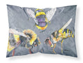 Bee Bees Times Three Standard Pillowcase Lightweight Super Soft Easy Care Decorative Artwork Pillowcase, Standard
