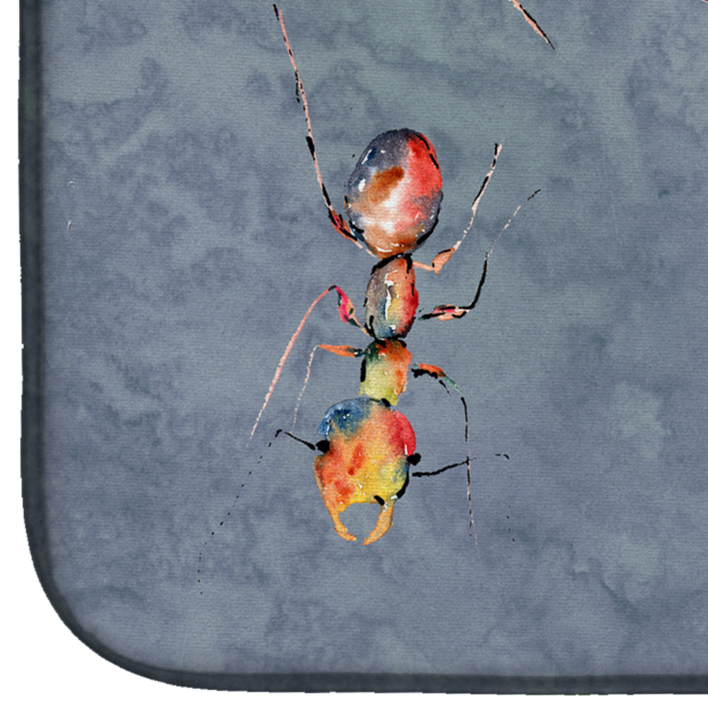 Ants Dish Drying Mat Absorbent Dish Drying Mat Pad for Kitchen Counter Dish Drainer Mat for Countertop, 14 x 21", Multicolor