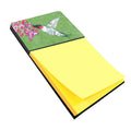 Hummingbird Watercolor Sticky Note Holder Refillable Dispenser Desk Accessory 3x3 Pad Gift