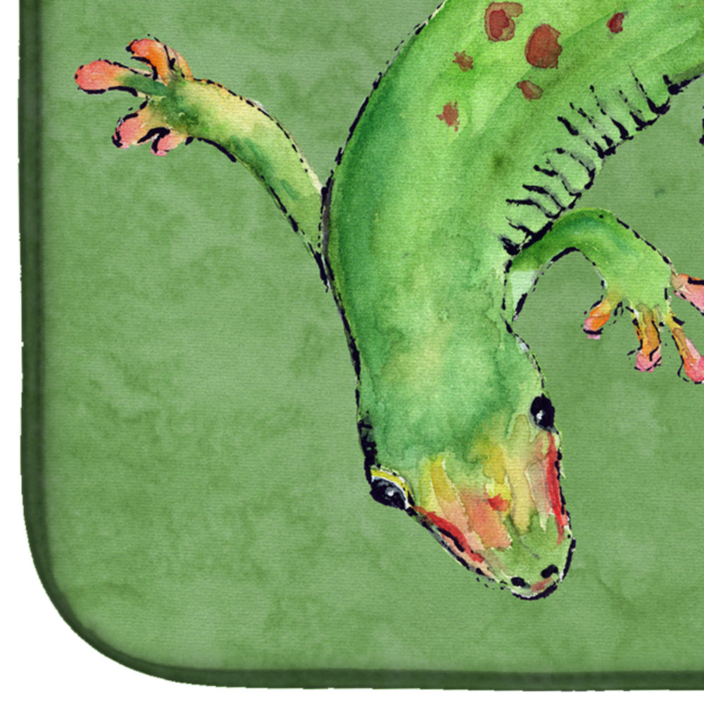 Gecko Dish Drying Mat Absorbent Dish Drying Mat Pad for Kitchen Counter Dish Drainer Mat for Countertop, 14 x 21", Multicolor