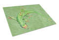 Gecko Cutting Board Tempered Glass Kitchen Cutting Surface, Heat Resistant Chopping, Non-Slip Feet, Food Prep & Serving