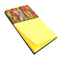 Hot Peppers Watercolor Sticky Note Holder Refillable Dispenser Desk Accessory 3x3 Pad Gift
